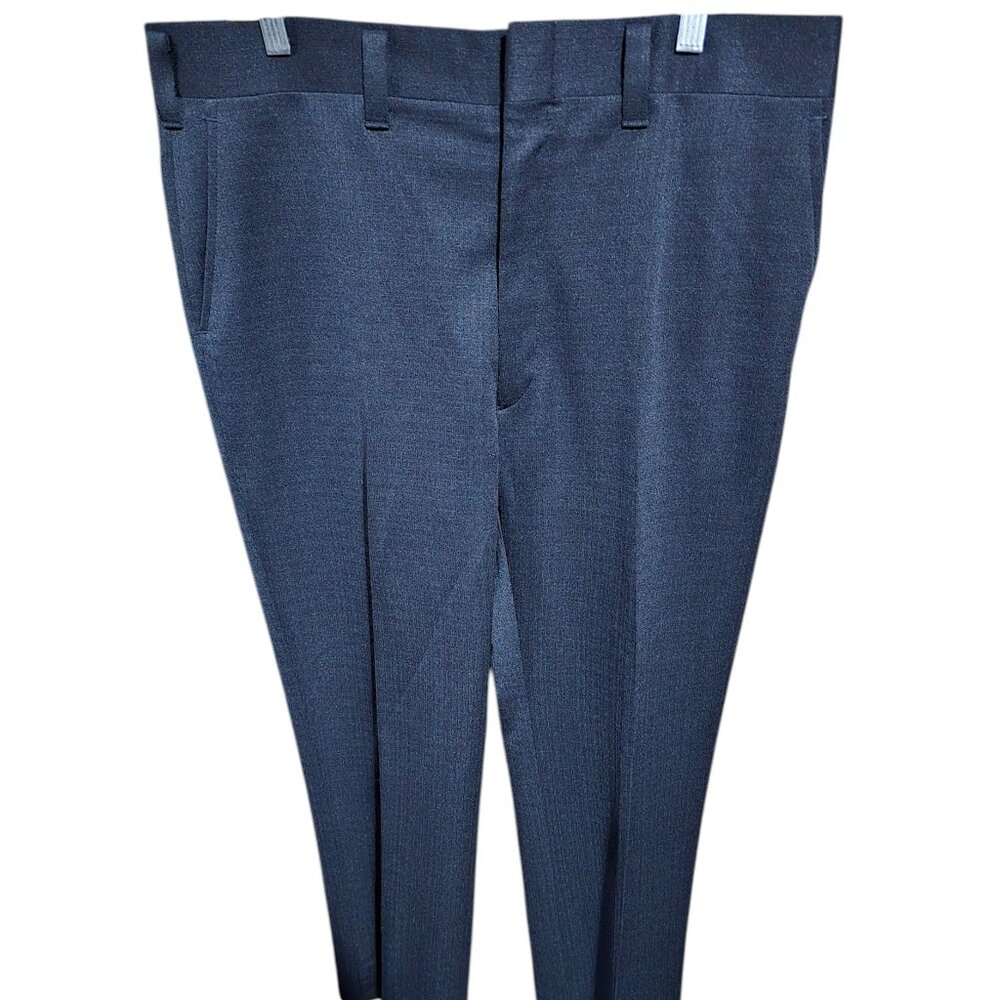 Haggar Solid Black Slacks Men's Size 38 Dress Pants